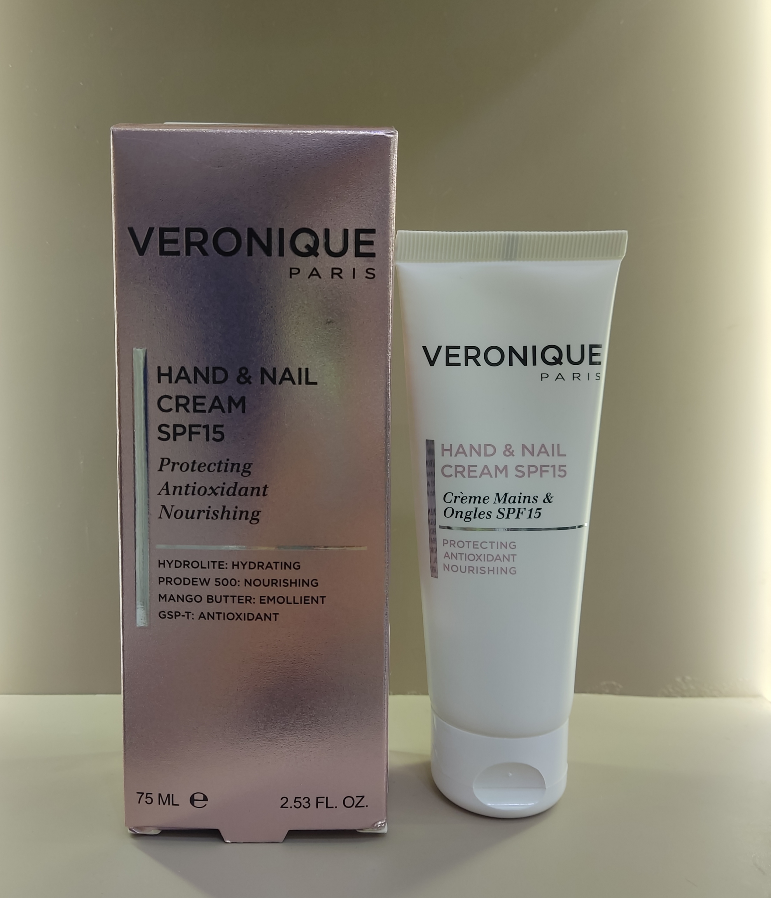 کرم دست و ناخن SPF 15 ورونیک