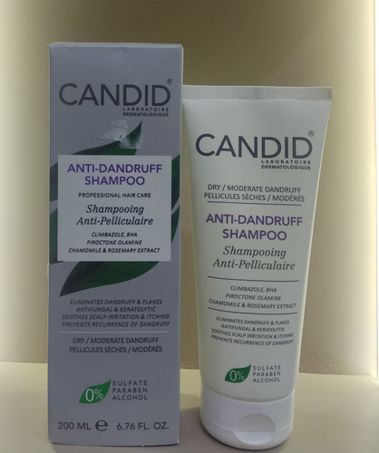 شامپو ضد شوره کاندید برای شوره خشک و ملایم