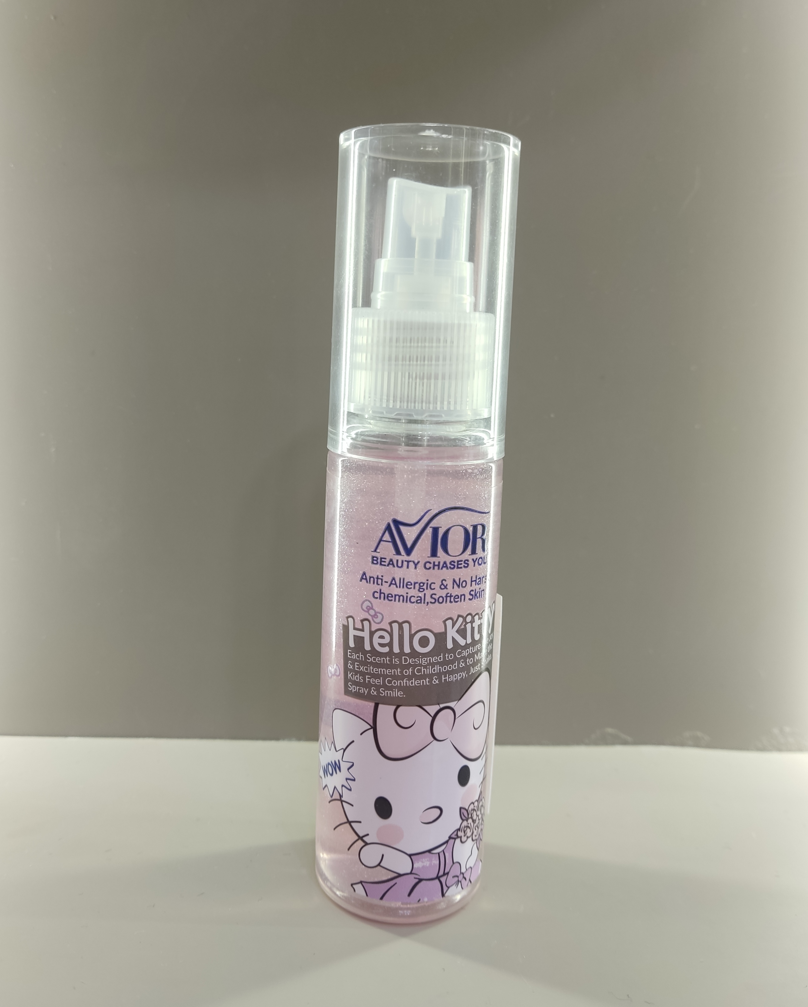 اسپری بدن کودک آویور طرح هلو کیتی
