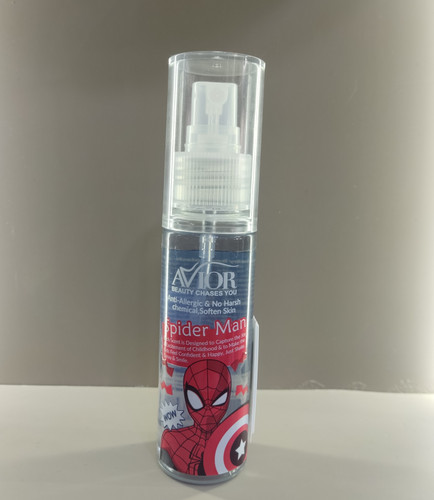 اسپری بدن کودک آویور طرح اسپایدر من