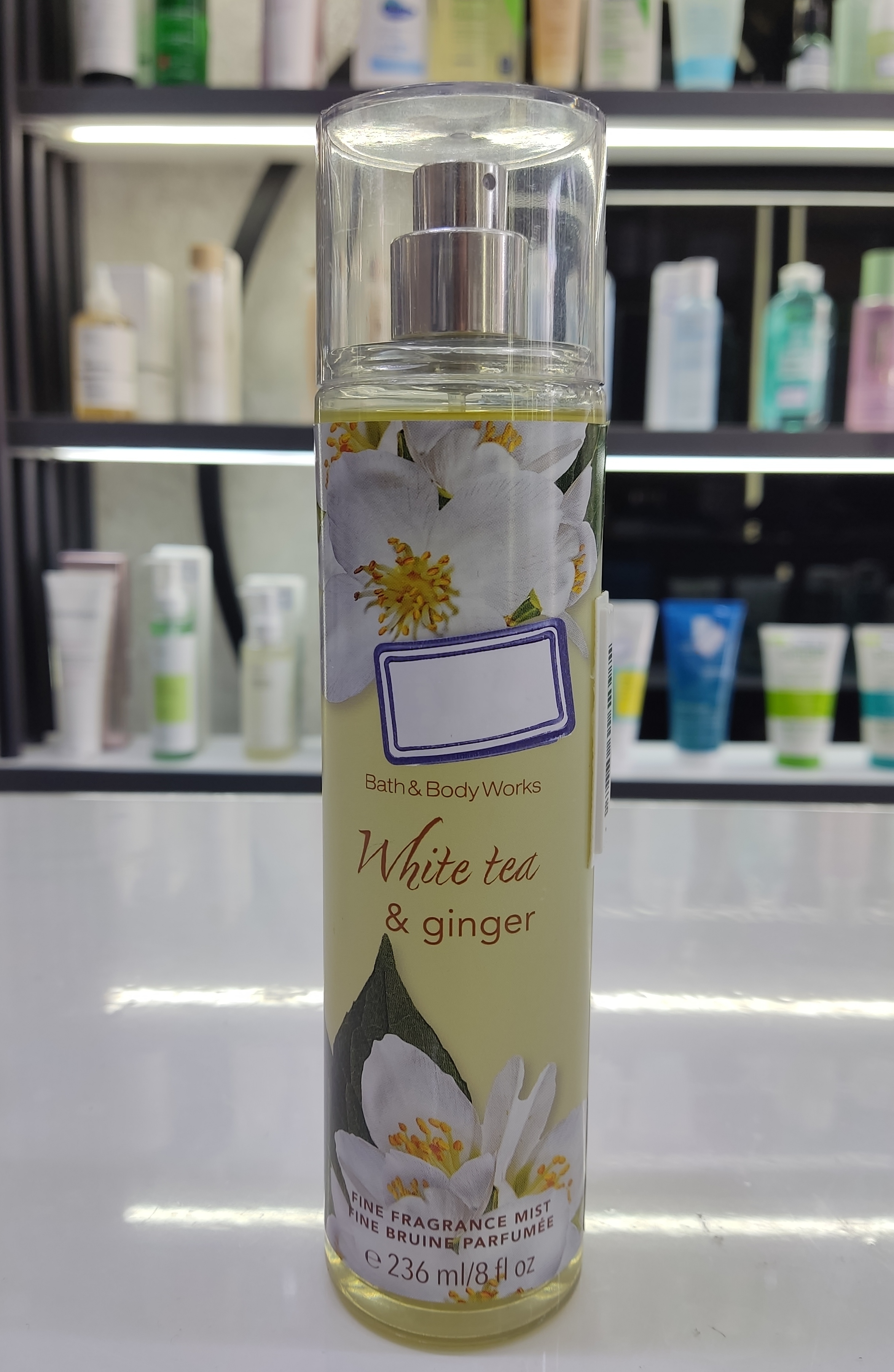 اسپری بدن چای سفید و زنجبیل بث اند بادی ورکس