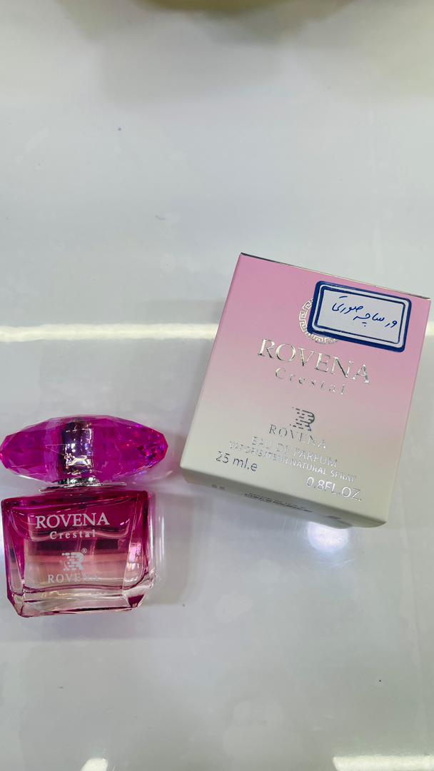 عطر مینی زنانه ورساچه صورتی crestal روونا