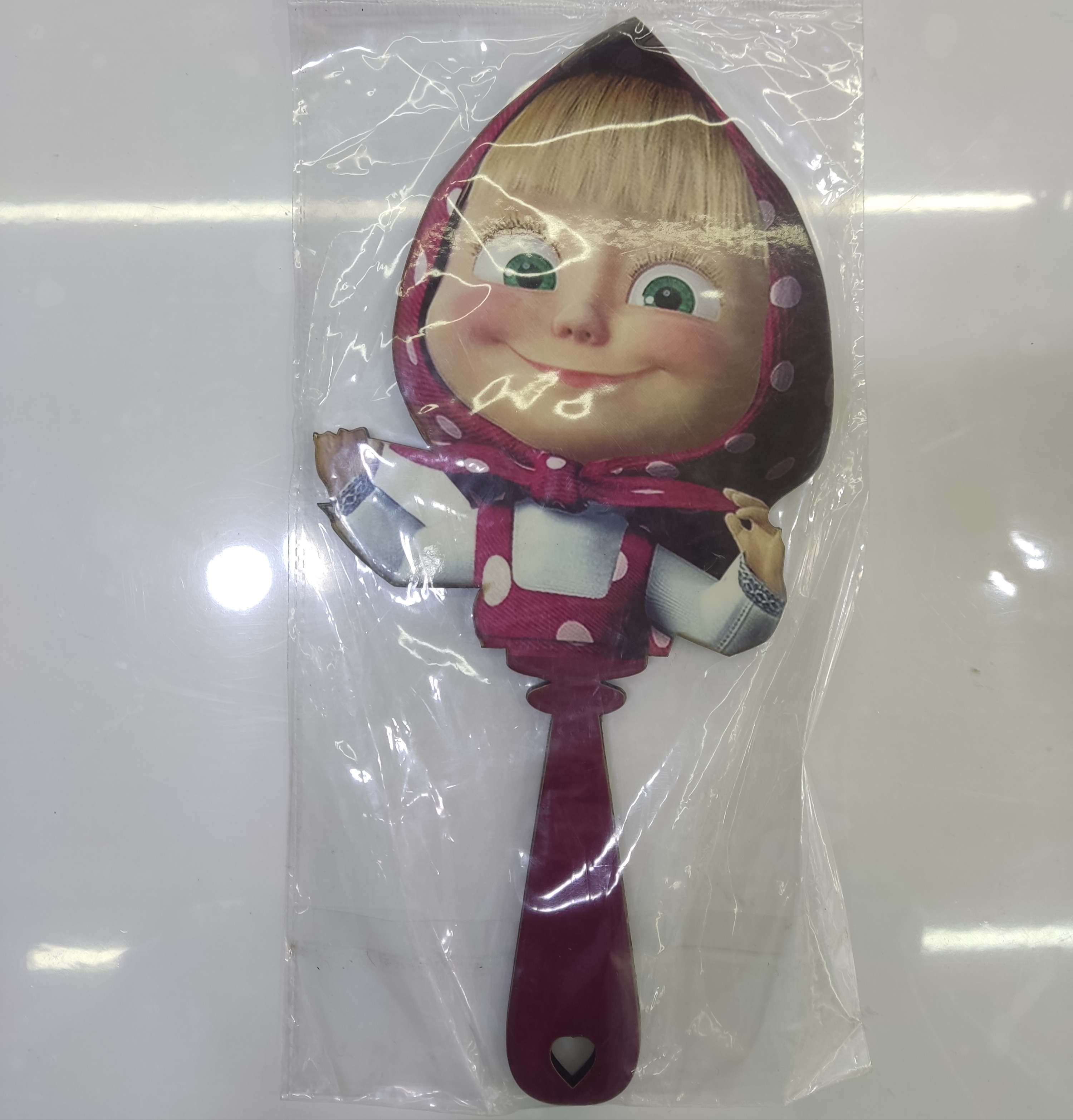 آینه دستی طرح دختر