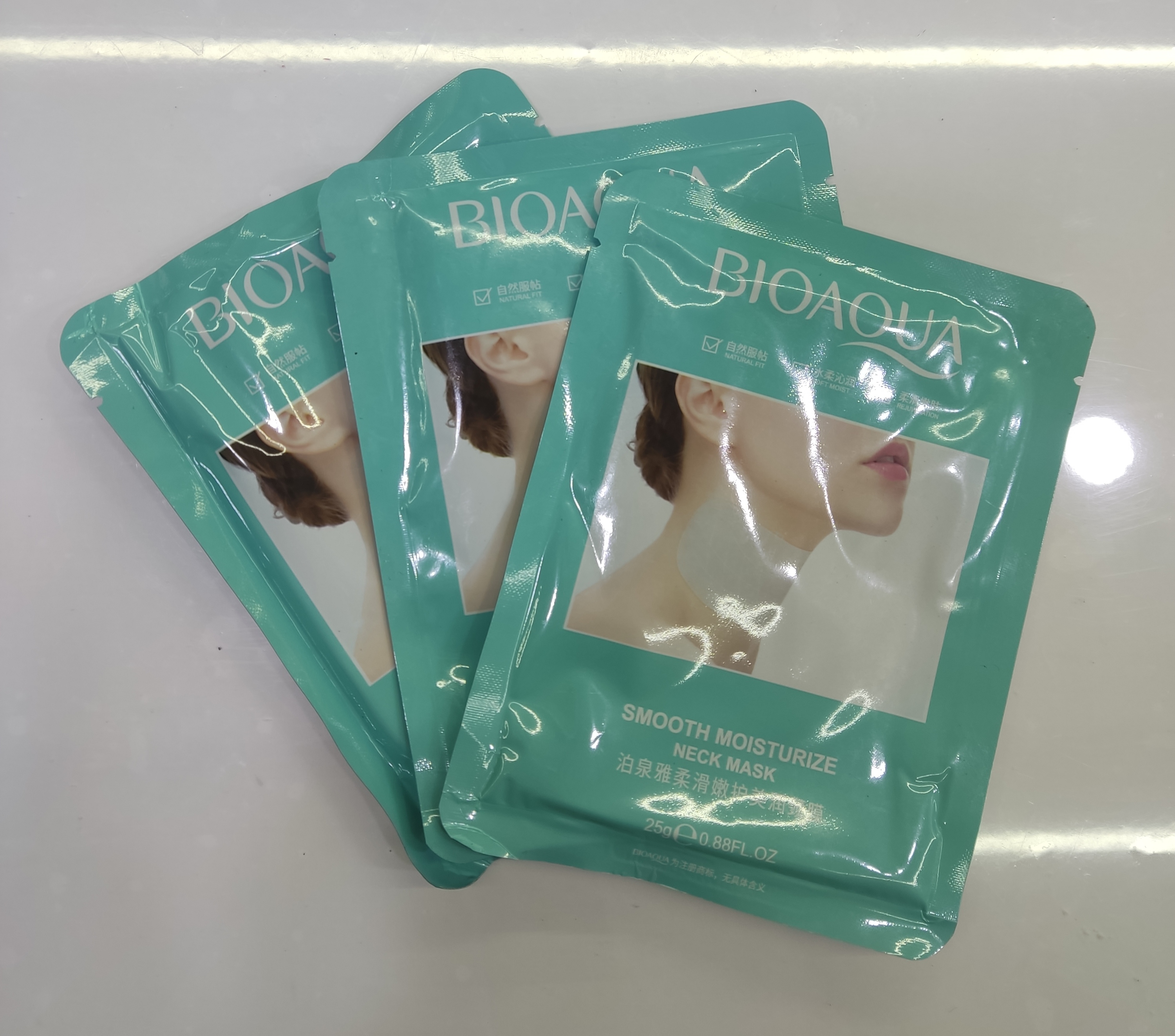 ماسک گردن نرم کننده و مغذی بیو آکوا