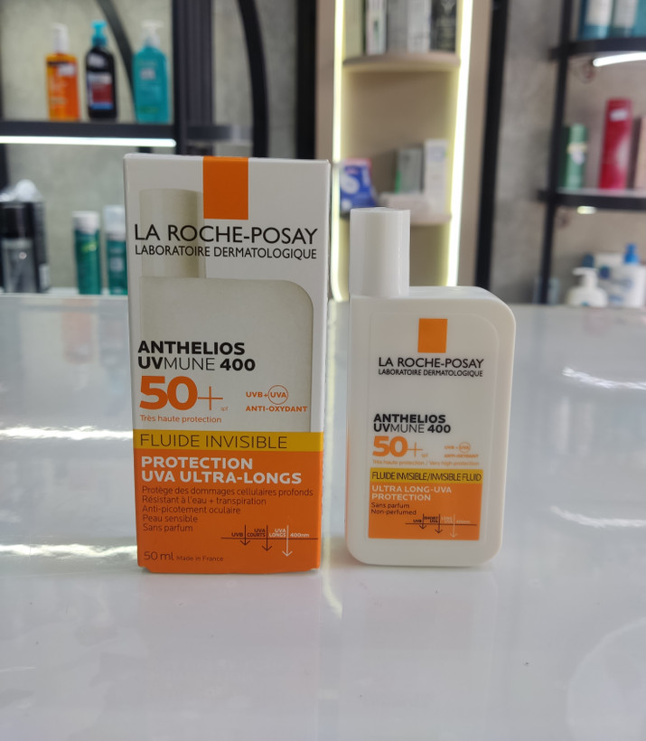 ضد آفتاب فلوئیدی نامرئی لاروش پوزای