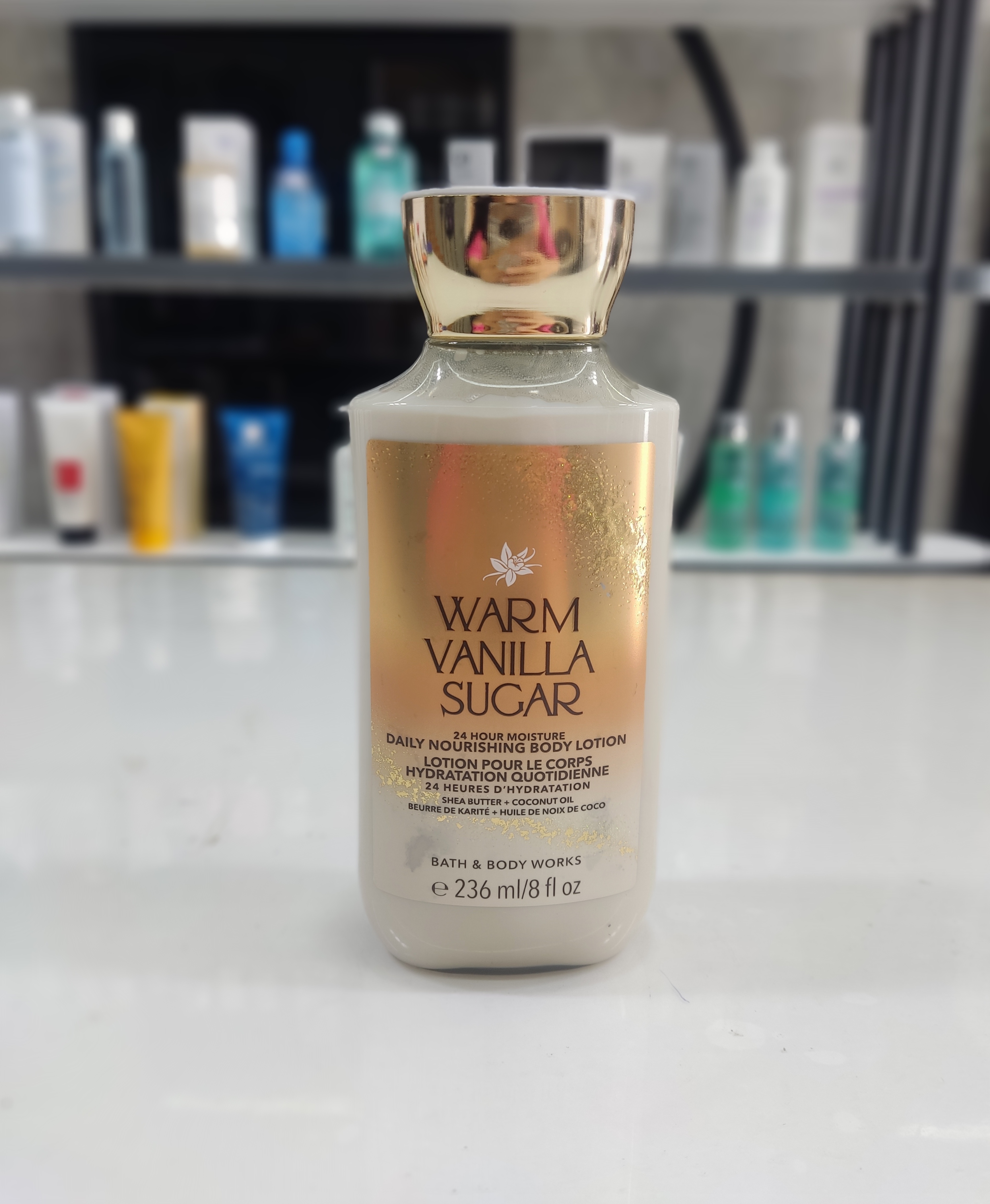 لوسیون بدن مغذی Warm vanilla sugar بث اند بادی ورکس Bath & Body Works
